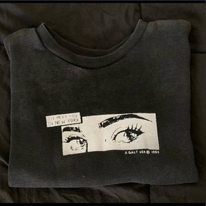 “I’ll see you in New York” Black/grey graphic tee